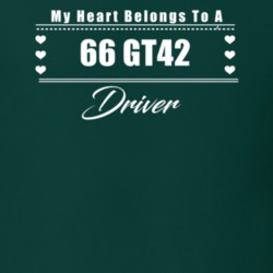 My Heart Belongs To A 1966 Gt42 Driver Dark Color T Shirt