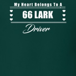 My Heart Belongs To A 1966 Lark Driver Dark Color T Shirt
