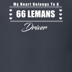 My Heart Belongs To A 1966 Lemans Driver Dark Color T Shirt