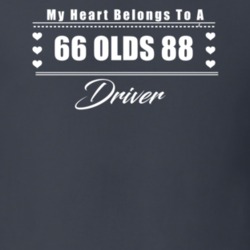 My Heart Belongs To A 1966 Olds 88 Driver Dark Color T Shirt