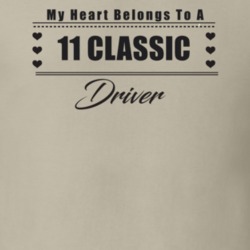 My Heart Belongs To A 2011 Classic Driver Light Color T Shirt