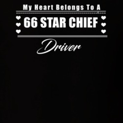My Heart Belongs To A 1966 Star Chief Driver Dark Color T Shirt