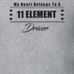 My Heart Belongs To A 2011 Element Driver Light Color T Shirt
