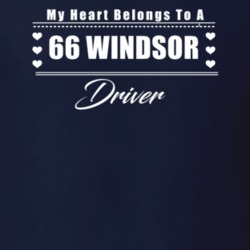 My Heart Belongs To A 1966 Windsor Driver Dark Color T Shirt