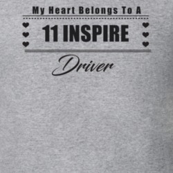 My Heart Belongs To A 2011 Inspire Driver Light Color T Shirt