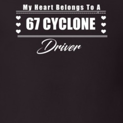 My Heart Belongs To A 1967 Cyclone Driver Dark Color T Shirt