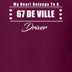 My Heart Belongs To A 1967 De Ville Driver Dark Color T Shirt