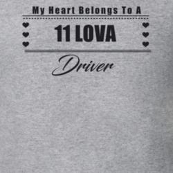 My Heart Belongs To A 2011 Lova Driver Light Color T Shirt