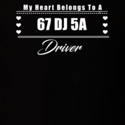 My Heart Belongs To A 1967 Dj 5A Driver Dark Color T Shirt