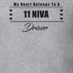 My Heart Belongs To A 2011 Niva Driver Light Color T Shirt