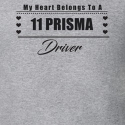My Heart Belongs To A 2011 Prisma Driver Light Color T Shirt