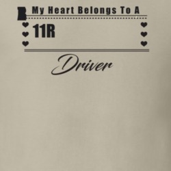 My Heart Belongs To A 2011 Trailblazer Driver Light Color T Shirt