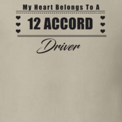 My Heart Belongs To A 2012 Accord Driver Light Color T Shirt