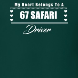 My Heart Belongs To A 1967 Safari Driver Dark Color T Shirt