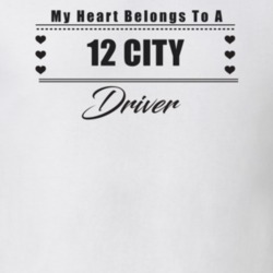 My Heart Belongs To A 2012 City Driver Light Color T Shirt
