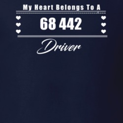 My Heart Belongs To A 1968 442 Driver Dark Color T Shirt
