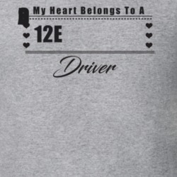 My Heart Belongs To A 2012 Escalade Driver Light Color T Shirt
