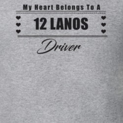 My Heart Belongs To A 2012 Lanos Driver Light Color T Shirt