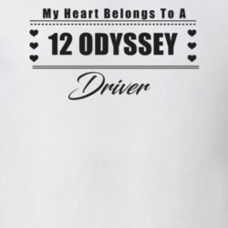 My Heart Belongs To A 2012 Odyssey Driver Light Color T Shirt