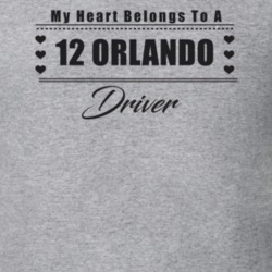 My Heart Belongs To A 2012 Orlando Driver Light Color T Shirt