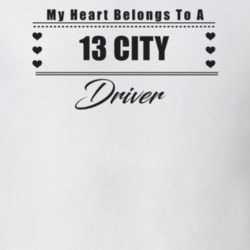 My Heart Belongs To A 2013 City Driver Light Color T Shirt