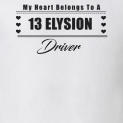 My Heart Belongs To A 2013 Elysion Driver Light Color T Shirt
