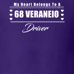 My Heart Belongs To A 1968 Veraneio Driver Dark Color T Shirt
