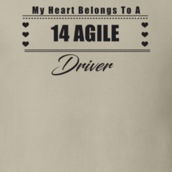 My Heart Belongs To A 2014 Agile Driver Light Color T Shirt