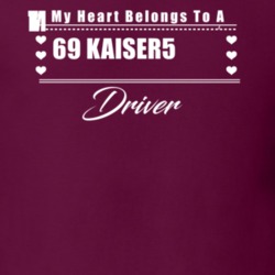 My Heart Belongs To A 1969 Kaiser M715 Driver Dark Color T Shirt