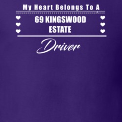 My Heart Belongs To A 1969 Kingswood Estate Driver Dark Color T Shirt