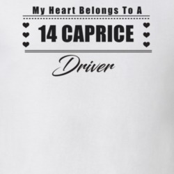 My Heart Belongs To A 2014 Caprice Driver Light Color T Shirt