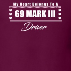 My Heart Belongs To A 1969 Mark Iii Driver Dark Color T Shirt