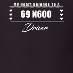 My Heart Belongs To A 1969 N600 Driver Dark Color T Shirt
