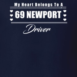 My Heart Belongs To A 1969 Newport Driver Dark Color T Shirt