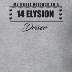 My Heart Belongs To A 2014 Elysion Driver Light Color T Shirt