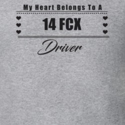 My Heart Belongs To A 2014 Fcx Driver Light Color T Shirt
