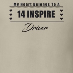 My Heart Belongs To A 2014 Inspire Driver Light Color T Shirt