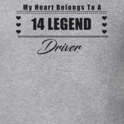 My Heart Belongs To A 2014 Legend Driver Light Color T Shirt
