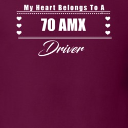 My Heart Belongs To A 1970 Amx Driver Dark Color T Shirt