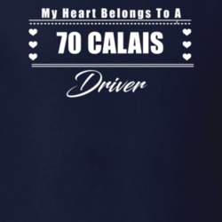 My Heart Belongs To A 1970 Calais Driver Dark Color T Shirt