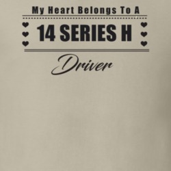 My Heart Belongs To A 1914 Series H Driver Light Color T Shirt