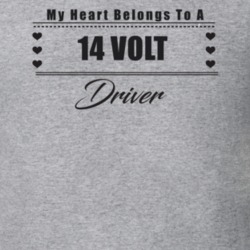 My Heart Belongs To A 2014 Volt Driver Light Color T Shirt