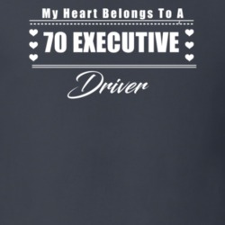 My Heart Belongs To A 1970 Executive Driver Dark Color T Shirt