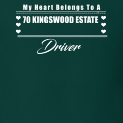 My Heart Belongs To A 1970 Kingswood Estate Driver Dark Color T Shirt