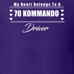 My Heart Belongs To A 1970 Kommando Driver Dark Color T Shirt