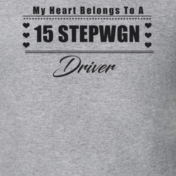 My Heart Belongs To A 2015 Stepwgn Driver Light Color T Shirt