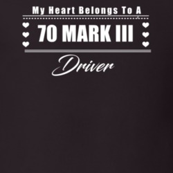 My Heart Belongs To A 1970 Mark Iii Driver Dark Color T Shirt