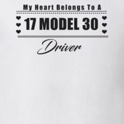 My Heart Belongs To A 1917 Model 30 Driver Light Color T Shirt