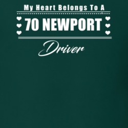My Heart Belongs To A 1970 Newport Driver Dark Color T Shirt