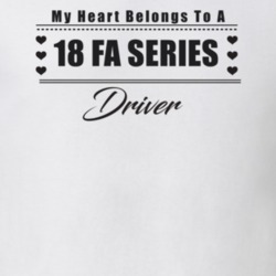 My Heart Belongs To A 1918 Fa Series Driver Light Color T Shirt